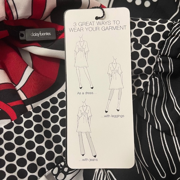 NWT Daisy Fuentes dress size M - Picture 9 of 10